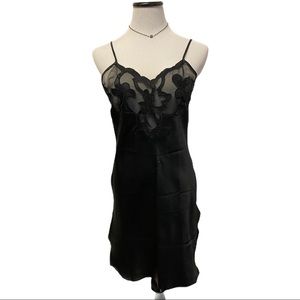 Vintage Victoria’s Secret Black Lacey Slip